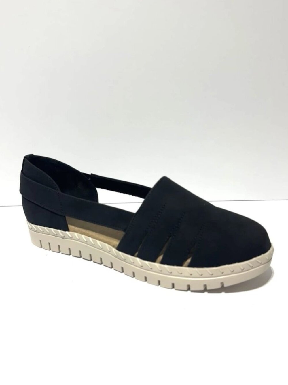 Easy Street Womens Bugsy Flats Black Size 8.5 M